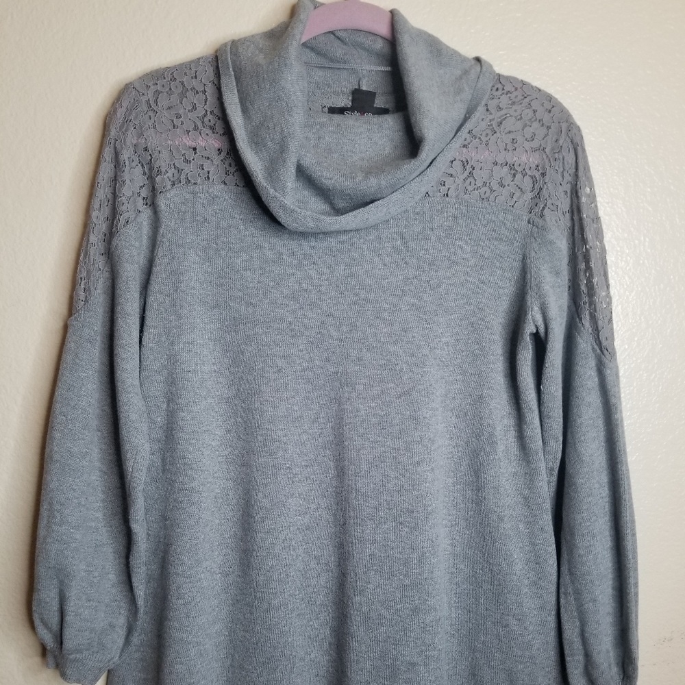 Oversized Cowl Neck Sweater